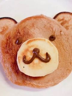 カワイイ♡クマのホットケーキ♡-レシピのメイン写真
