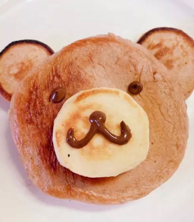 カワイイ♡クマのホットケーキ♡ by 柴犬のお顔☆ 【クックパッド