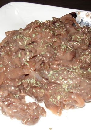 ビーフストロガノフ風☆牛肉の赤ワイン煮-レシピのメイン写真