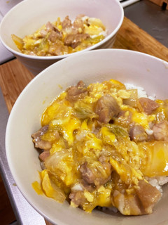 ♡鶏肉と白菜で親子丼♡-レシピのメイン写真