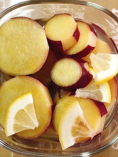 サツマイモのレモン煮-レシピのメイン写真