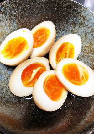 簡単!作り置き 味玉-レシピのメイン写真
