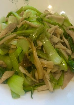 副菜や弁当に★青梗菜とエリンギのマヨポン-レシピのメイン写真