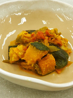夏野菜のカレー煮込み★神戸学校給食レシピ-レシピのメイン写真
