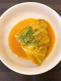 キャベツと挽肉の重ね煮-レシピのメイン写真