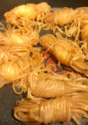 小結びしらたきの甘辛焼き-レシピのメイン写真