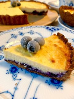 爽やかブルーベリーのリコッタチーズタルト-レシピのメイン写真