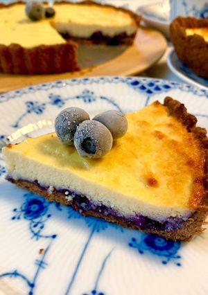 爽やかブルーベリーのリコッタチーズタルト-レシピのメイン写真