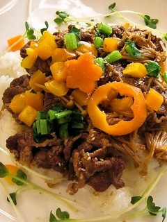 牛肉ちらし寿司(透析食)-レシピのメイン写真