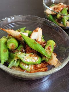 オクラとちくわの中華和え-レシピのメイン写真
