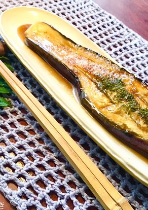 ナスだけでタレ焼き-レシピのメイン写真