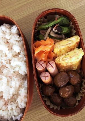 2020.7.22お弁当-レシピのメイン写真
