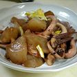圧力鍋でぱぱっと!大根とイカの煮物♪