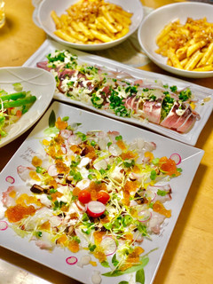 キラキラ タコのカルパッチョサラダ-レシピのメイン写真