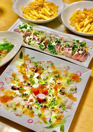 キラキラ　タコのカルパッチョサラダ-レシピのメイン写真