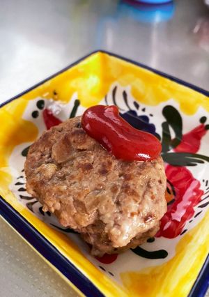 れんこんハンバーグ-レシピのメイン写真