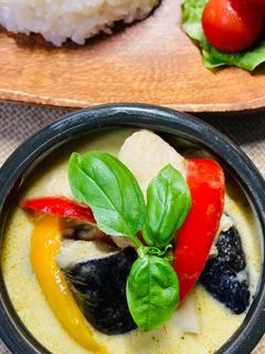 とりささみのグリーンカレー-レシピのメイン写真
