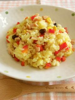 ☆レンジで簡単♪カレーピラフ☆-レシピのメイン写真