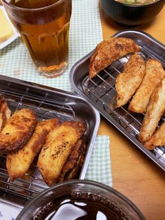 カリカリでスナック感覚⁈な揚げ餃子2種-レシピのメイン写真