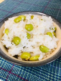 さわやか枝豆ご飯-レシピのメイン写真