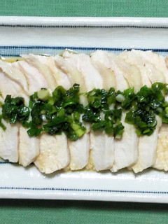 鶏むね肉の酒蒸し-レシピのメイン写真