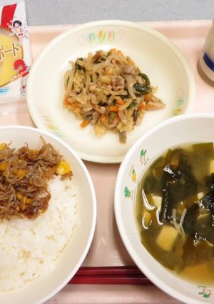 【学校給食】コーンとじゃこのふりかけ-レシピのメイン写真