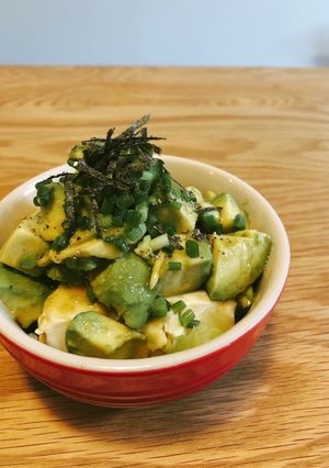豆腐とアボカドのサラダ丼-レシピのメイン写真