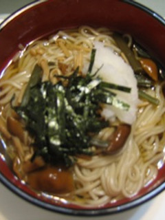おろし山菜蕎麦-レシピのメイン写真