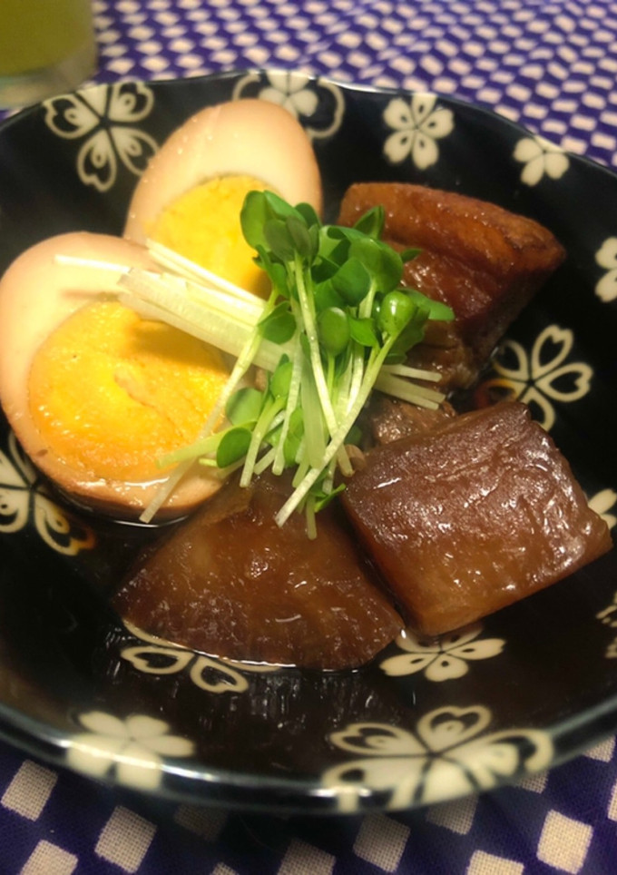 ごく普通の簡単豚の角煮の作り方-レシピのメイン写真