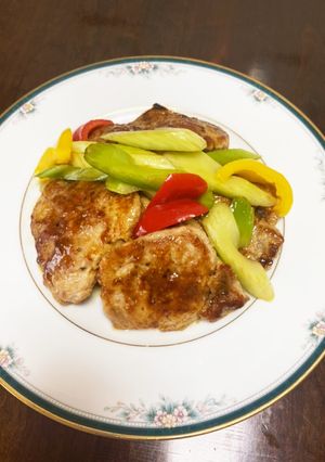 オイスターソース♡豚肉とセロリ炒め-レシピのメイン写真