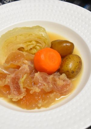 牛すじとキャベツのポトフ-レシピのメイン写真
