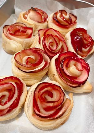 薔薇のアップルパイ♪-レシピのメイン写真