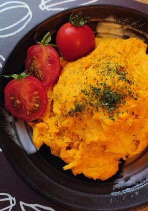 時短料理！マヨだけシンプルかぼちゃサラダ-レシピのメイン写真