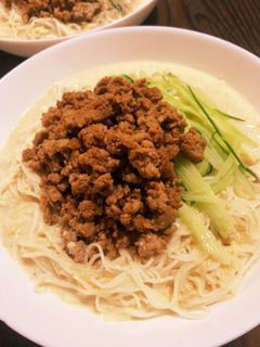 豆乳坦々そうめん-レシピのメイン写真