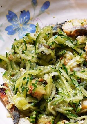 さっぱり、鰻の蒲焼きで無限きゅうり-レシピのメイン写真