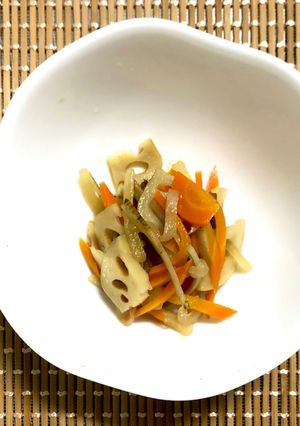 子供も大好き!レンジで5分根野菜きんぴら-レシピのメイン写真