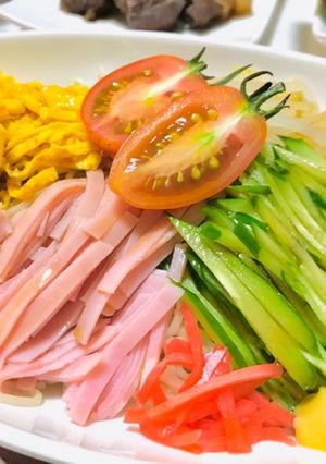 冷やし中華始めました(^o^)/-レシピのメイン写真