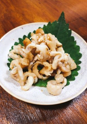 最高のおつまみ！鶏皮塩カリカリ！-レシピのメイン写真