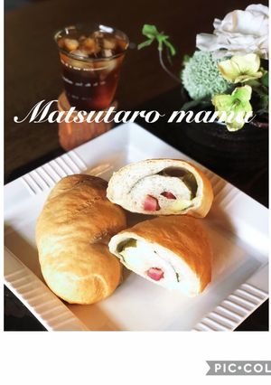 パンに大葉がいい感じ♪くせになるパン✨-レシピのメイン写真