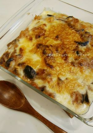 鶏肉となすのトマトソースグラタン-レシピのメイン写真