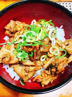 焼肉のタレで豚肉丼-レシピのメイン写真
