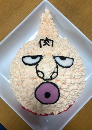 キン肉マン　ドームケーキ-レシピのメイン写真