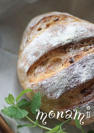 レンジ発酵☆ドライトマトDEパン-レシピのメイン写真