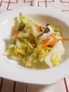 即席☆白菜の甘酢漬け-レシピのメイン写真