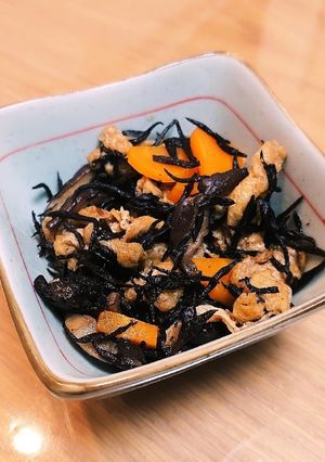 ひじきの煮物（家庭の味）-レシピのメイン写真