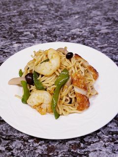 茸たっぷり塩焼きそば♡簡単美味しい♪-レシピのメイン写真