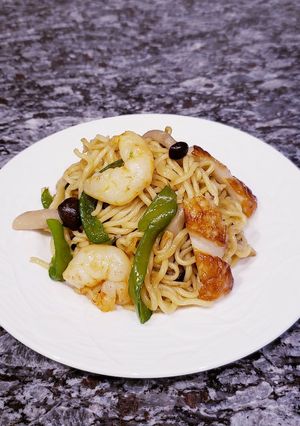 茸たっぷり塩焼きそば♡簡単美味しい♪-レシピのメイン写真