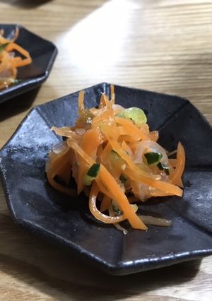 梅酢で野菜の酢物-レシピのメイン写真