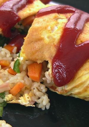 オイスターソースで野菜オムライス-レシピのメイン写真