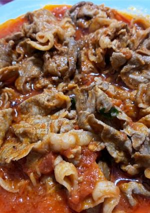 簡単！おいしい！牛肉のトマト煮-レシピのメイン写真